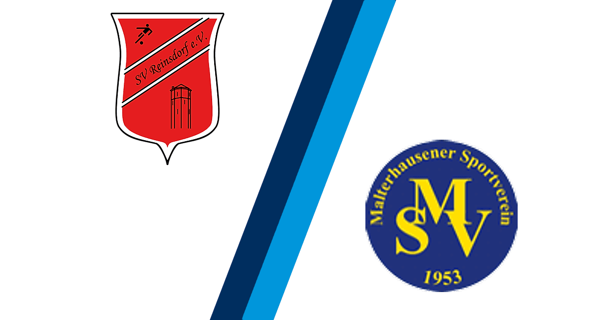 SV Reinsdorf - Malterhausener SV 1953 2:1 - 1